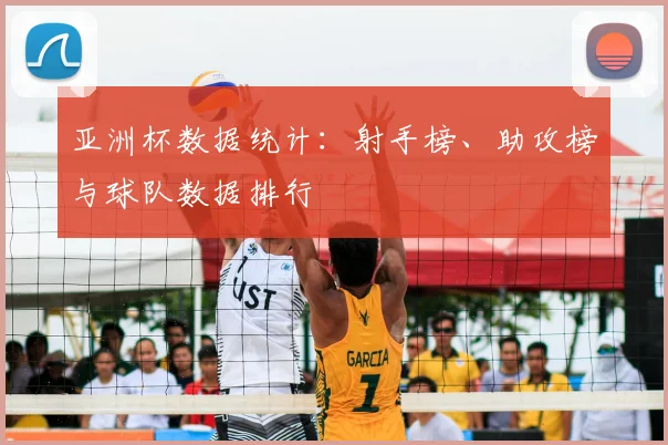 亚洲杯数据统计：射手榜、助攻榜与球队数据排行